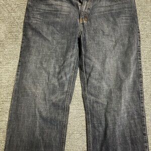 Claiborne Men's Relaxed Fit Gray Jeans